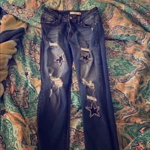 Kancan skinny star jeans